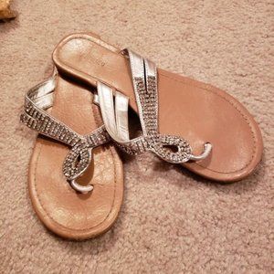 Rhinestone sandals